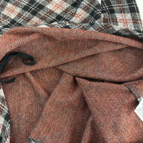 Bryn Walker Keena Cowl Neck Plaid Midweight Top - Women’s US M - Picture 11 of 12
